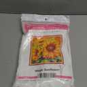 DMCVIVR Stamped Cross Stitch Kits for Beginners Adults Needlepoint Kits for Beginners Embroidery Kits for Adults Crossstitch Kit for Beginners 11CT-Hummingbird Flowers 18x18 inchs (Artdesign46)