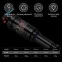 AO-8RC DNM Mtb Rear Shock Mountain Bike Air Rear Shock With Lock Out - Adjustable Air Pressure - Damping adjustment (190 x 50 mm (7.48" x 1.97"))
