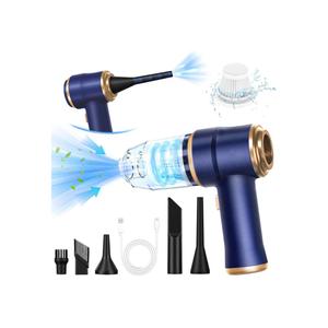 Handheld Car Vacuum Cleaner, Portable Cordless Mini Vacuums with Multi-Nozzles, High Power Dry Hand held Vacuum for Car, Computer, Sofa, Office, Pet, Home