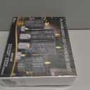 Flameless Candles with Remote, Battery Operated Flickering Flameless Candles, Pack of 8 Black LED Candles with Timer, 4 Pillars Candles and 4 Votives Candles Set for Wedding, Holiday, Party