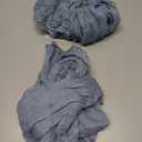 2pcs Bohemian Style Table Runner Elegant Decoration for Weddings and Parties Delicate Tablecloth Cover for Dining Tables Easy to Fold and Store (Blue)