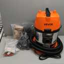 VEVOR Walnut Blaster Kit for Carbon Cleaning, 1200W Sand Blaster with Built-in Vacuum, Extension Nozzle Sandblaster Gun, and 5.5lbs Walnut Shell for Engine Intake Valve Cleaning - 13L