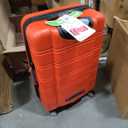 Rockland Melbourne Hardside 3 Piece Expandable Spinner Wheel Luggage Set, (20"/24"/28"), Red