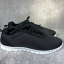 NWT Bobbie Brooks Women's Shoes, Size 9 Black With White Sole