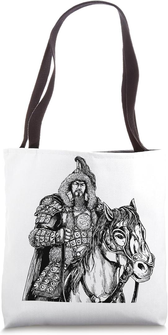 Genghis Khan Tote Bag (16 inches)
