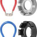 4pcs Bike Spoke Wrench Tool Bicycle Wheel Spoke Truing Tool Bike Rim Correction Kit Spoke Adjuster for Adjust Cycling Wheel Tension