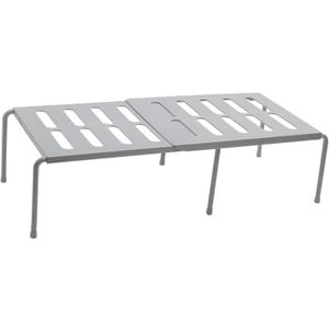 Cabinet Shelf Organizer, Stretchable Kitchen Storage Cabinet Countertop,Sturdy Cabinet Storage Shelf Rack for Home