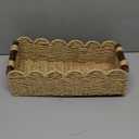 Toilet Paper Storage Basket Bathroom Counter Organizer Wicker Baskets for Organizing Cute Basket for Apartment Bedroom Nursery Room Kitchen Bathroom Decor -Beige