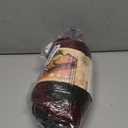 Lion Brand Yarn Scarfie Yarn for Knitting and Crocheting, Deep Red/Dark Green, 1 Pack