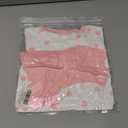 Baby Girl Fall Clothes: Soft Long Sleeve Bow Tie Print Outfits Casual Birthday Party Clothing for 6Months-3T (9-12 Months, Pink)