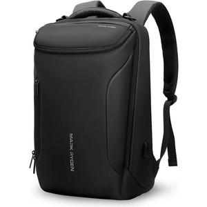 MARK RYDEN Business Backpack for Men, Waterproof High Tech Backpack with Sport Car Shape Design and USB Charging Port, Travel Laptop Backpack Fits 17.3 Inch Notebook