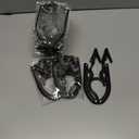 HOUSE DAY Foldable Travel Hangers 10 Pack w/10 Clips, Cruise Essentials 2025, Portable Hanger Collapsible Hangers Plastic, Travel Must Haves for Suitcase, Hotel, RV, Road Trip, Flying, Camping-Black