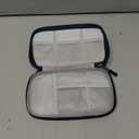 FYY Electronic Organizer, Travel Cable Organizer Bag Pouch Electronic Accessories Carry Case Portable Waterproof Double Layers Storage Bag for Cable, Cord, Charger, Phone, Earphone, Medium Size, Navy