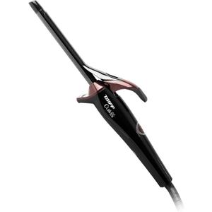 TAIFF Curves | 1/2" Curling Iron – Black Titanium Hair Curler with Clamp | Dual Voltage | 9ft Swivel Cord | Professional Styling Tool for All Hair Types | Fixed Temperature 410°F