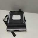 Farasla All-in-One Car Trash Can, Garbage Bag for Car with Removable Leakproof Interior Liner, Adjustable Tissue Holder & Straps(Black)