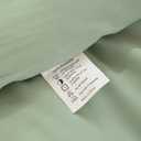 ROSGONIA Oversized Queen Comforter Sage Green, 3pcs (1 Green Comforter & 2 Pillowcases) Lightweight Oversized Queen Comforter Sets Bedding Blanket Quilts