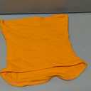 SUUKSESS Women Sexy Tube Top Summer Y2K Going Out Double Lined Basic Tank Top (Orange, M)