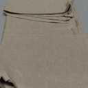 Fitable Square Linen Tablecloths 2 Pack, Linen Textured Fabric Table Clothes, Rustic Table Covers for Kitchen Dining, Party, Farmhouse (Nature, 54 x 54 Inch)