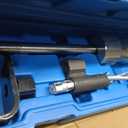 DPTOOL Inner CV Joint Puller Slide Hammer Front Wheel Drive Axle Half Shaft Removal Tool Kit Heavy Duty 10 Pounds Slide Hammer 63mm 48mm CV Joint Fork Adapter Attachments with Ball Joint Removal Tool