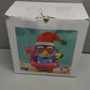 Inflatable Penguin Christmas Yard Decorations 5FT Outdoor Cute Blow up Xmas Decoration with Built-in LED Lights for Indoor Holiday Party Yard Garden Lawn Dcor