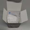 memzuoix Ergonomic Wireless Mouse, 2.4G Optical Cordless, 800/1200/1600 DPI, Vertical Computer Mouse for Laptop, Mac, PC, Desktop (Right Hand, Large) - White