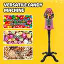 Great Northern Popcorn Gumball Machine with Stand and Coin Bank, Pink, 15"