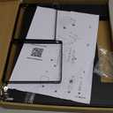 AREAJD Black Projector Wall Shelf/Floating Under TV Game Double Shelf Stand for Xbox, Router/Entertainment Center, Projector Holder Accessories