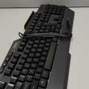 TECKNET Wired RGB Gaming Keyboard - 26-Key Anti-Ghosting, 13 Lighting Modes, Spill-Resistant, 108 Membrane Keys, Plug & Play - with Ergonomic Wrist Rest & Phone Holder for Windows/Mac (Black)