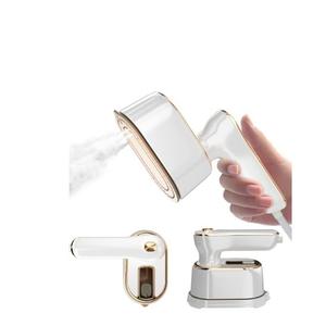Travel Steamer Iron for Clothes Mini - Portable Ironing Machine Travel Small Size Portable Steamer Travel College Dorm Home Essentials Steamer for Clothes(White)