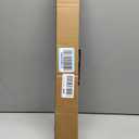 Ivilon Tension Curtain Rod - Spring Tension Rod for Windows or Shower, 24 to 36 Inch. Black