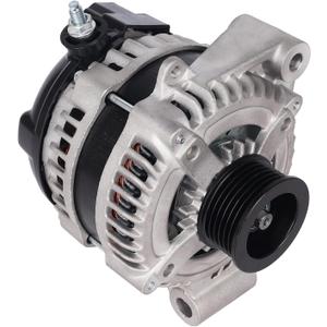 PAROD Alternator 12V 150A Fit for 2017-2022 Jaguar F-Pace, 2014-2020 F-Type, 2017-2019 XE, 2011-2020 XF, 2010-2015 XFR, 2013-2015 XFR-S,Replace for 1042105360 6-Groove Pulley