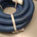 BEWAVE Pool Vacuum Hose, Above/In Ground Manual Heavy Duty Swimming Pool Hose with Swivel Cuff, 1-1/2 In x 30 Ft