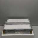 19" Outdoor Wall Lights, 2 Pack Large Size Matte Black Outdoor Sconce Lights with Clear Glass Shade, Waterproof Porch Lighting Exterior Light Fixture for Front Door, Garage