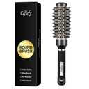 Elfirly Round Brush for Blow Out, Ionic Tech Thermal Ceramic Round Styling Hair Brush with Boar Bristles, for Blow Drying, Curling Hair, Adding Volume (Barrel 1.3 inch, 2.4 inch with Bristles)