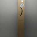 uxcell Tension Curtain Rod, Adjustable 39 to 75 inches, 0.51" Dia White Spring Tension Rod No Drilling Expandable Tension Rod for Doorway, Kitchen