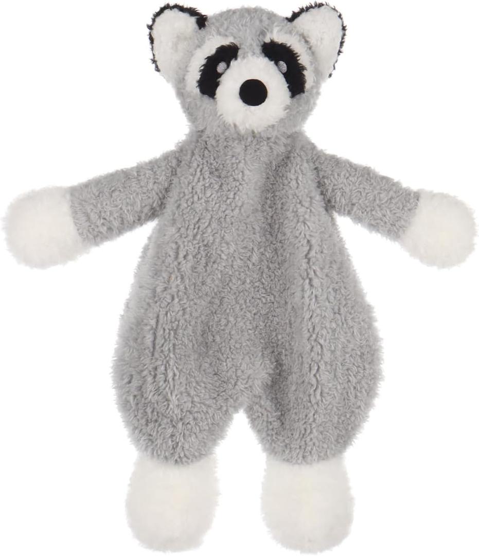 Apricot Lamb Raccoon Soft Loveys for Babies, Security Blanket for Baby Boy and Girl, for Infant and Toddlers