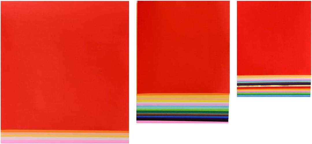 Yasutomo Origami Asst Colors 4 1/2", 5 7/8", 8" 55 Sheets