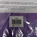 Exquisite Premium Quality Plastic Tablecover Purple 54" x 108" Rectangle