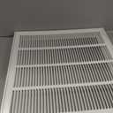 Howeall 20"W x 20"H [Duct Opening Size] Steel Return Air Filter Grille - Removable Face/Door for 1 inch Filters -HVAC Vent Cover Grill - White [Outer Dimensions: 22 5/8"W X 22 5/8"H]