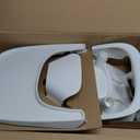 Lalo The Chair Convertible 3-in-1 High Chair for Babies & Toddlers, Dishwasher Safe Tray, Adjustable Footrest, Coconut