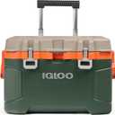 Igloo Trailmate 52Qt Wheeled Cooler, Insulated Hard Shell Ice Chest, Sportsman
