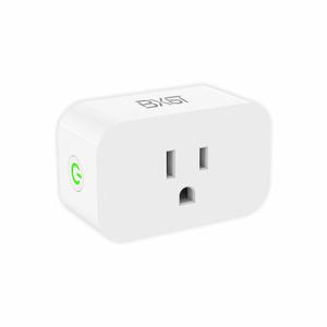 BXST Smart Plug, WiFi Smart Plugs Work with Alexa and Google Home, 15A/1800W Max, Smart Outlet Timer with APP Remote Control, Voice Control, 2.4GHz Wi-Fi, No Hub Required, CE FCC Listed (1, White)