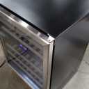 Phiestina Wine Refrigerator, 24 inch-46 Bottles Wine Cooler, Built-in Wine Fridge Under Counter or Freestanding Dual Zones, Auto Defrost with 6 Removable Shelves Glass Door for Home Office Bar