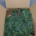 Pertivery 2 Pack Artificial Cedar Topiary, 23.6Inch UV Resistant Artificial Shrubs, with Ground Spikes, Indoor and Outdoor Fake Evergreen Tree for Porch, Garden, Front Door Decoration