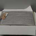 SMILOOL Stair Treads Non Slip for Wooden Steps Indoor 9" x 36" 15 Pack Extra Wide Stair Tread Carpet Stairs Runner, Step Pads with Reusable Adhesive for Dogs Kids Elders, Machine Washable, Light Grey