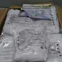 Babenest Spandex Folding Chair Covers - 30PCS Upgraded Universal Stretch Washable Fitted Chair Slipcovers Protector for Wedding, Holidays, Banquet, Party, Easter Celebration (White)