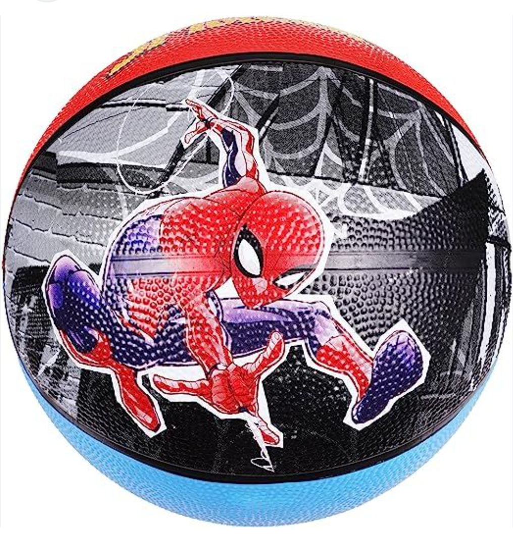 Marvel Spider-Man Basketball Size 6, Avengers Indoor and Outdoor