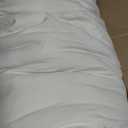 BEDELITE Queen Comforter Set 7 Pieces,Boho Bed in a Bag,Wavy-Cream White | Tufted Bed Set for All Seasons,Soft Farmhouse-Style Embroidery Bedding,Includes Flat & Fitted Sheets,2 Pillowcases & 2 Shams