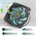 for Xbox Series X Internal Cooling Fan Replacement for Xbox Series X CPU Cooler Console with Repair Tools