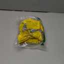 SlowTon Dog Raincoat, Adjustable Dog Rain Jacket Clear Hooded Double Layer, Waterproof Poncho with Reflective Strip Straps and Storage Pocket for Small Medium Large Dog (Yellow L)